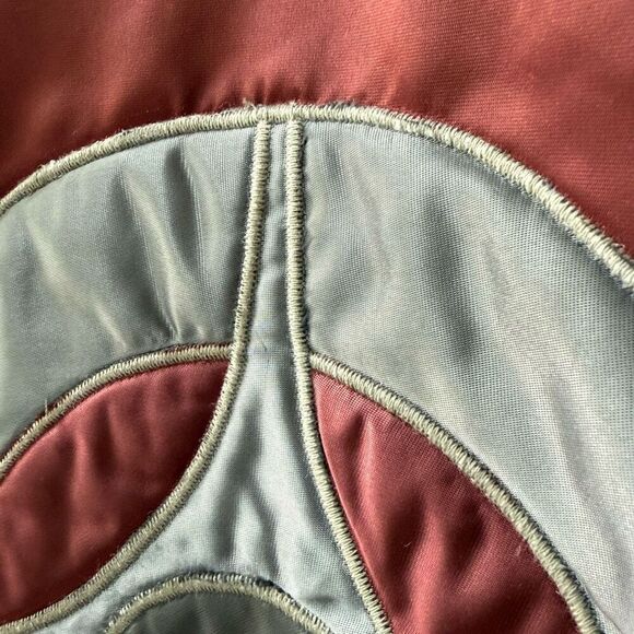 Vintage Late 70s Early 80s The Line Ski Jacket Goose Down Feather Fill M L - Picture 9 of 12